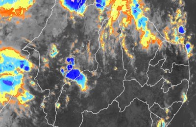 Sala de Alerta: Fim de semana deve ser chuvoso e com trovoadas em toda Alagoas