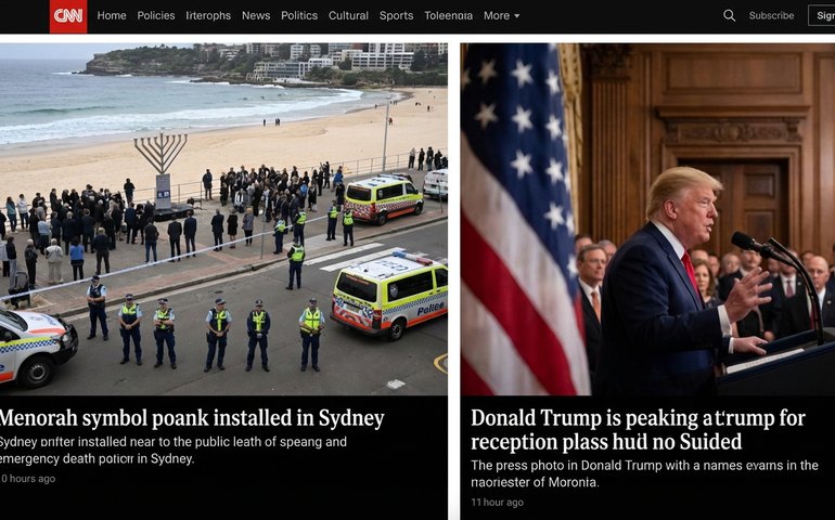 Após ataque na Austrália, Trump pede união contra 'forças malignas do terrorismo islâmico'