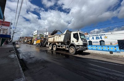 Obras do Programa Pró-Estrada  chegam à Avenida Castelo Branco, em Delmiro Gouveia