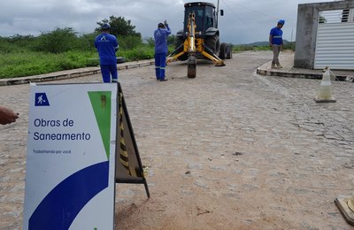 Águas do Sertão intensifica abastecimento de água em municípios com recentes avanços em obras de extensões de rede