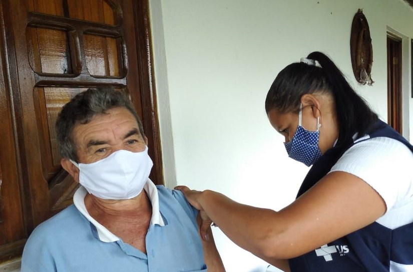 Chã Preta ultrapassa marca de 60% da população vacinada com primeira dose
