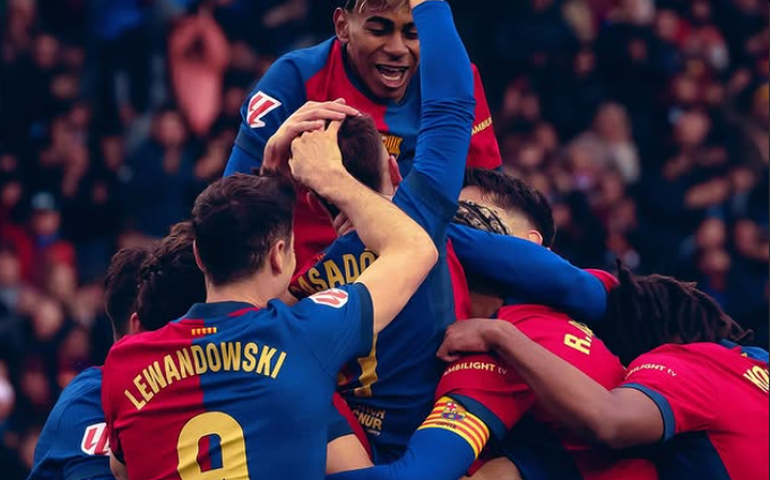 Barcelona goleia a Real Sociedad e recupera a liderança isolada do Campeonato Espanhol