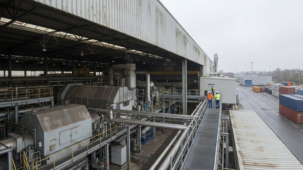 Produção industrial na Alemanha cai 1,1% em julho ante junho