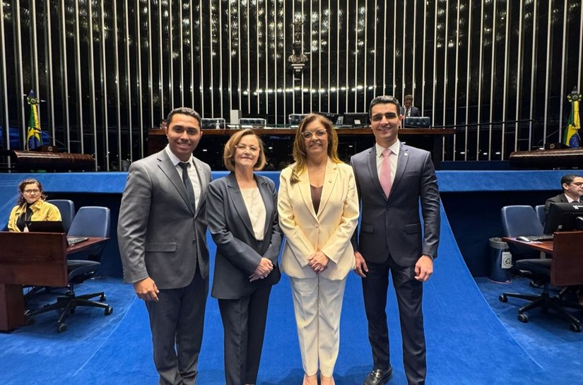 Vice-líder do prefeito na Câmara, vereador David Empregos acompanha sabatina de Marluce Caldas no Senado