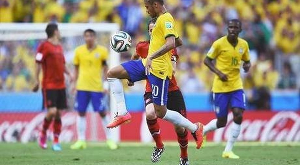 Neymar foi o único jogador brasileiro que conseguiu dar trabalho Lars Baron/Getty Images.