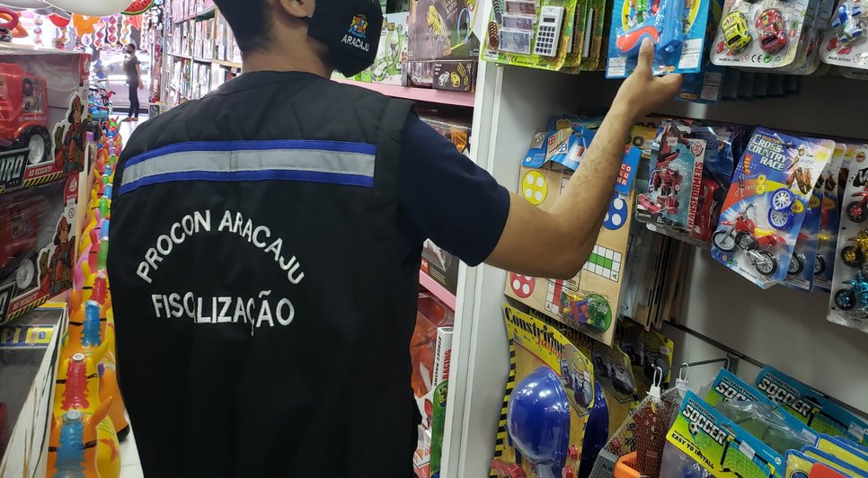 Fiscalização acontece desde a última segunda-feira (4). / Foto: Foto: Procon de Aracaju.