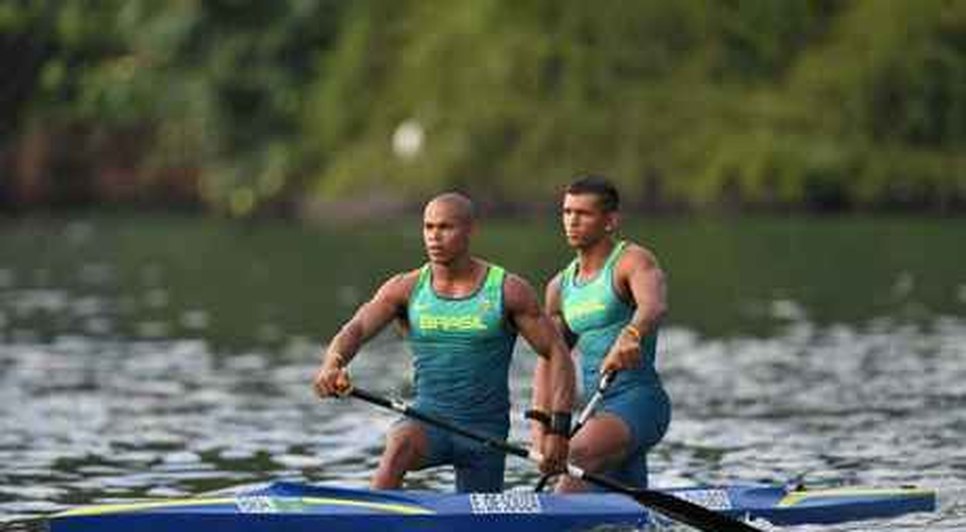 dupla canoagem