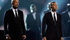 John Legend e Common cantaram juntos a canção: Glory - Foto: Divulgação 