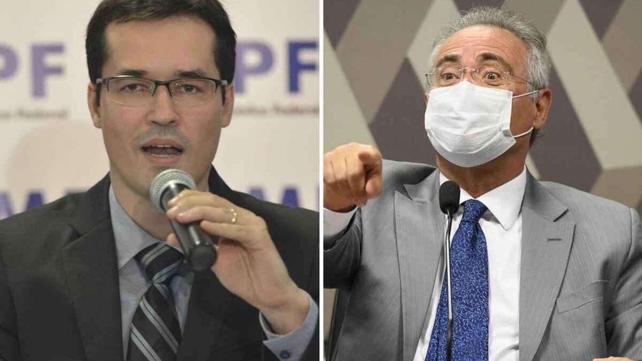 Após ação no TCU contra Moro, Renan e Dallagnol batem boca nas rede
