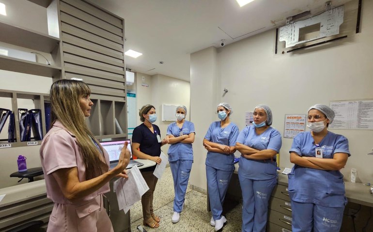 Saúde promove atualização sobre ficha de notificação compulsória no HC