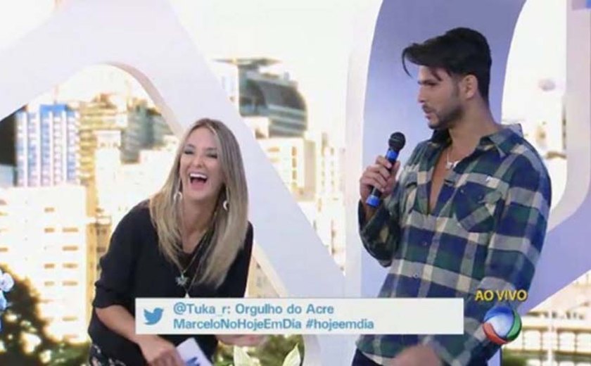 Marcelo Bimbi causa saia justa com Ticiane Pinheiro