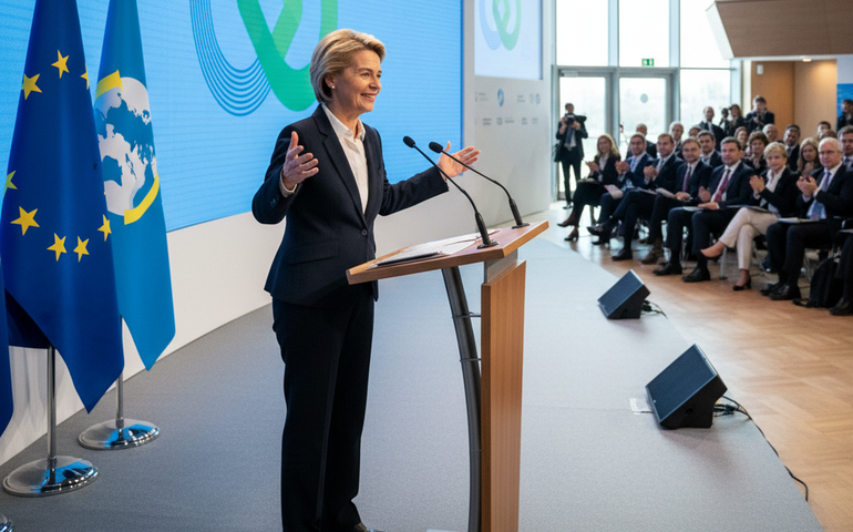 Von der Leyen destaca geração de empregos e prosperidade com acordo Mercosul-UE