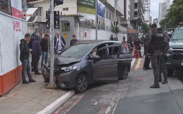 Rota mata dois suspeitos após perseguição no centro de SP