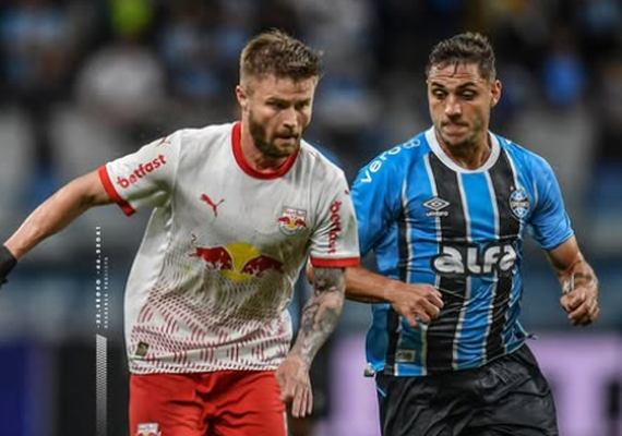 Red Bull Bragantino empata no fim com o Grêmio e assume a liderança provisória do Brasileirão