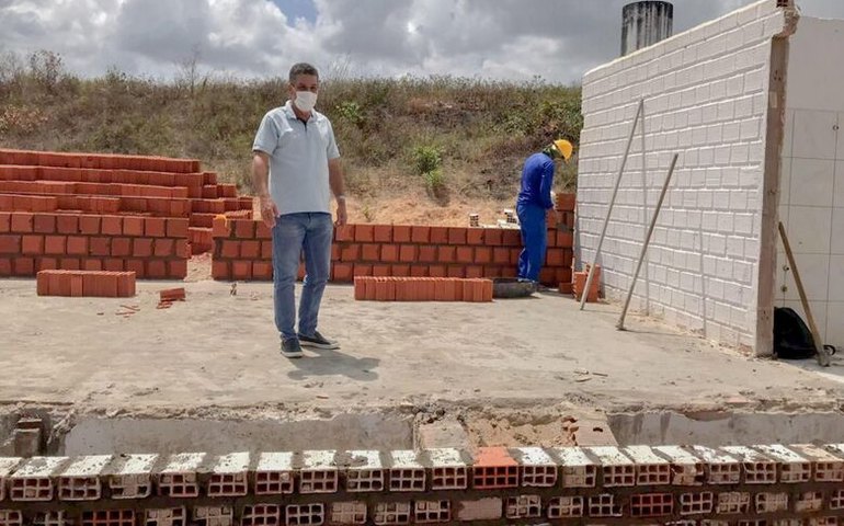 Prefeitura de Branquinha inicia reforma no prédio do Serviço de Convivência e Fortalecimento de Vínculos