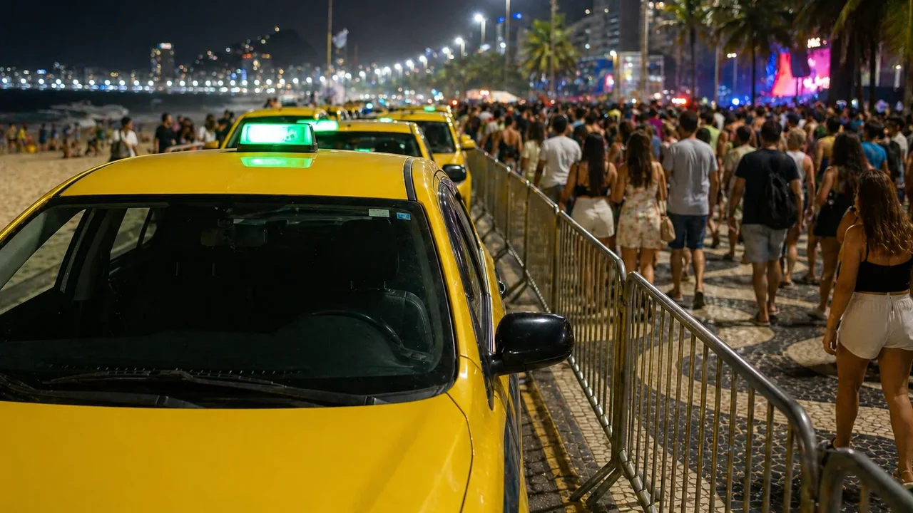 Como chegar de trem ao show da cantora Shakira em Copacabana?