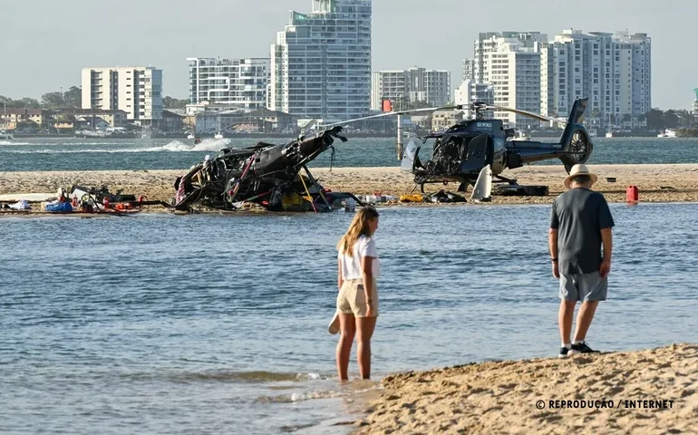 Vídeo: Colisão entre dois helicópteros militares deixa 10 mortos na Malásia
