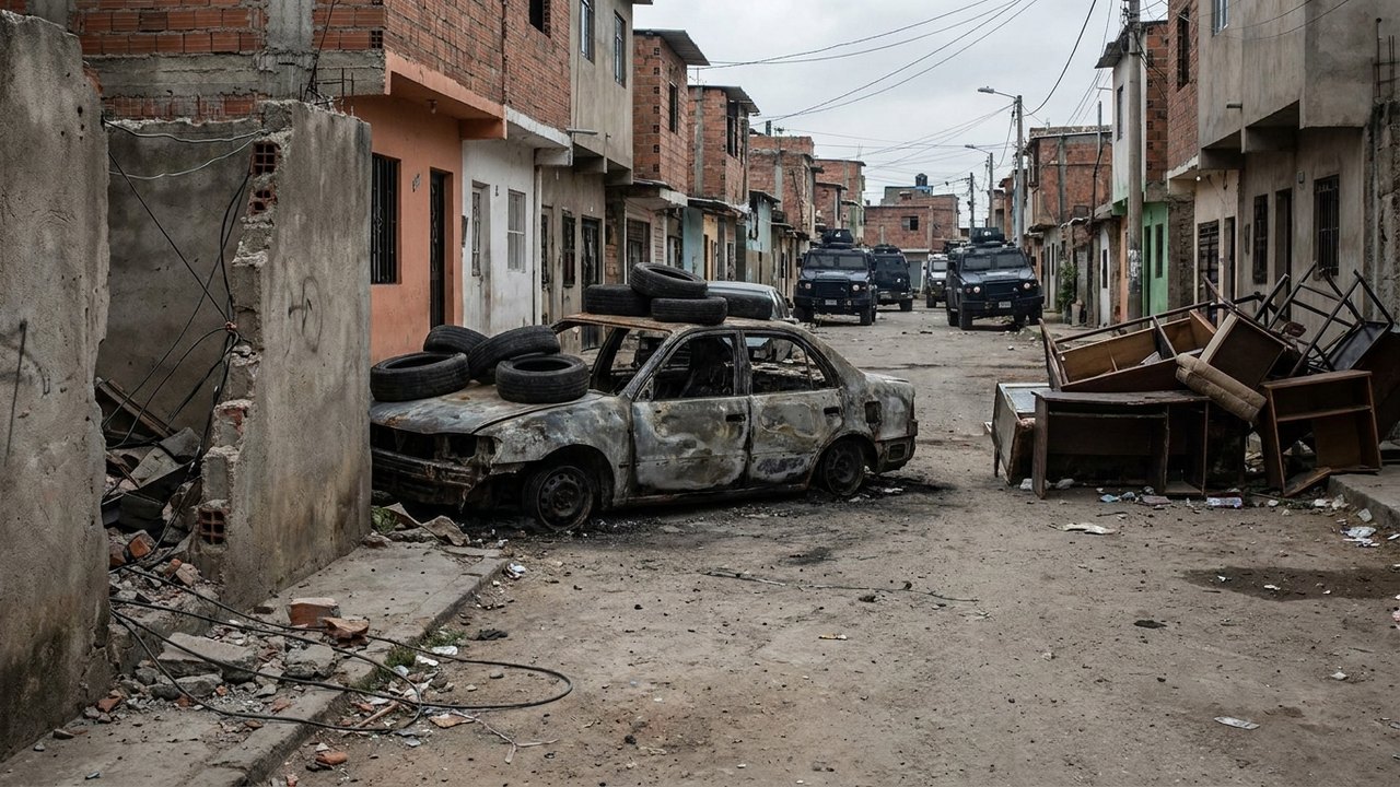 Carros-bomba e barricadas explosivas: entenda as técnicas utilizadas pelo tráfico no Complexo de Israel