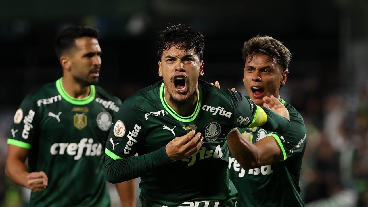 Palmeiras ganha terceira seguida, assume vice-liderança do Brasileirão e pressiona o Botafogo