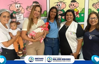 Assistência Social de Major Izidoro promove encontro do Projeto do Ventre ao Berço