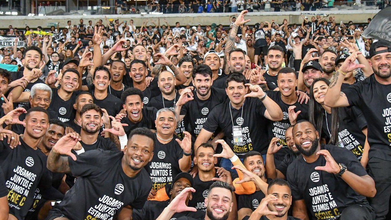 Athletic Club-MG sobe à Série C ao vencer Bahia de Feira no agregado