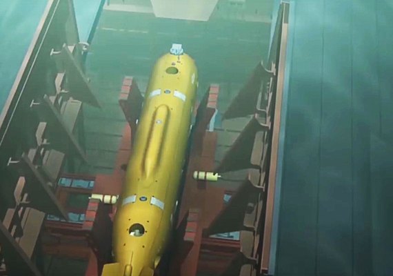Combinação formidável: portal destaca drone submarino russo inalcançável para qualquer navio