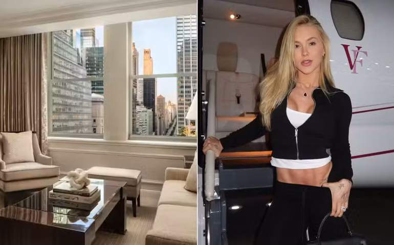 Vista de Nova York, banheiro “tipo spa” e luxo: como é o hotel onde Virginia Fonseca está hospedada nos EUA