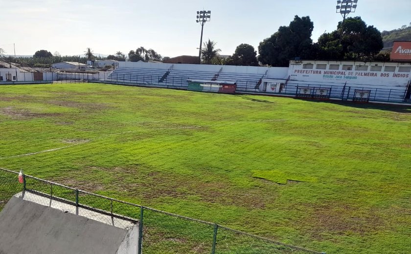 Vistorias intensificadas nos Estádios em Alagoas; Gramado do Juca Sampaio em risco em Palmeira