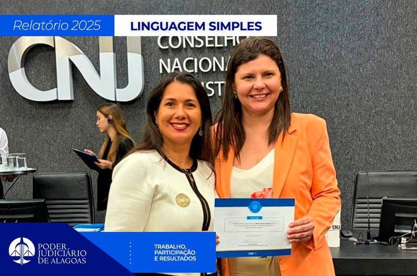 TJAL encerra 2025 com reconhecimento nacional por comunicação clara e acessível