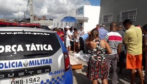 morte em frente a unidade de saúde