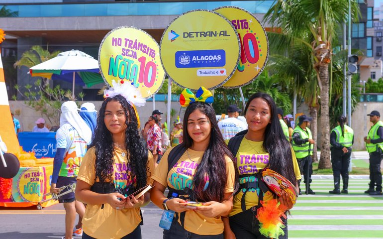 Detran Alagoas reforça ações de conscientização e fiscalização durante o carnaval 2025