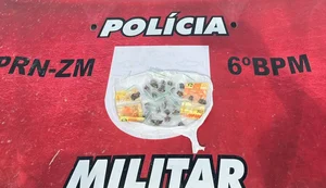 PM prende homem e mulher em Maragogi. Fonte: Ascom PMAL