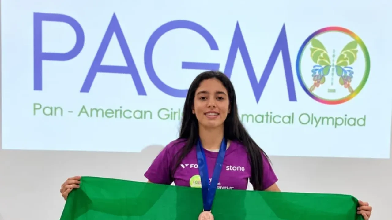 Aluna de extensão da Ufal traz ao Brasil bronze da Olimpíada Pan-Americana de Matemática para Meninas