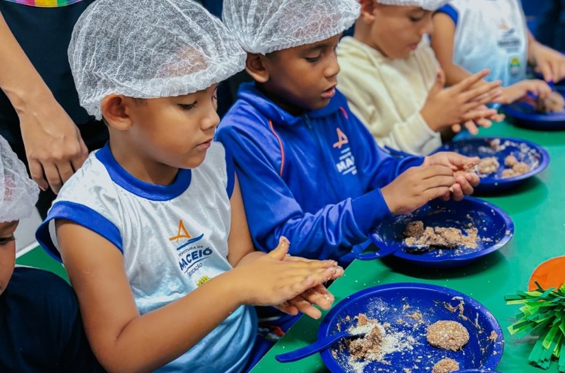 Páscoa saudável transforma rotina de crianças no Gigantinhos Graciliano Ramos