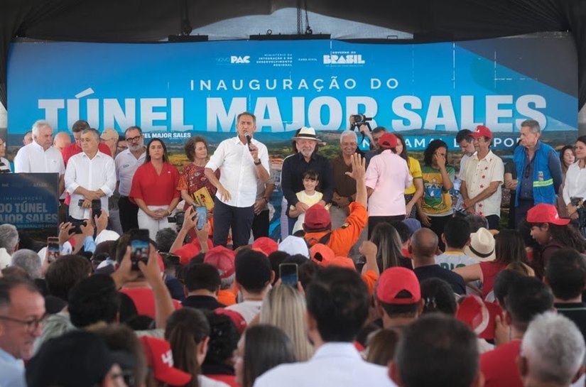 Inauguração do Túnel Major Sales garante mais água para o Rio Grande do Norte