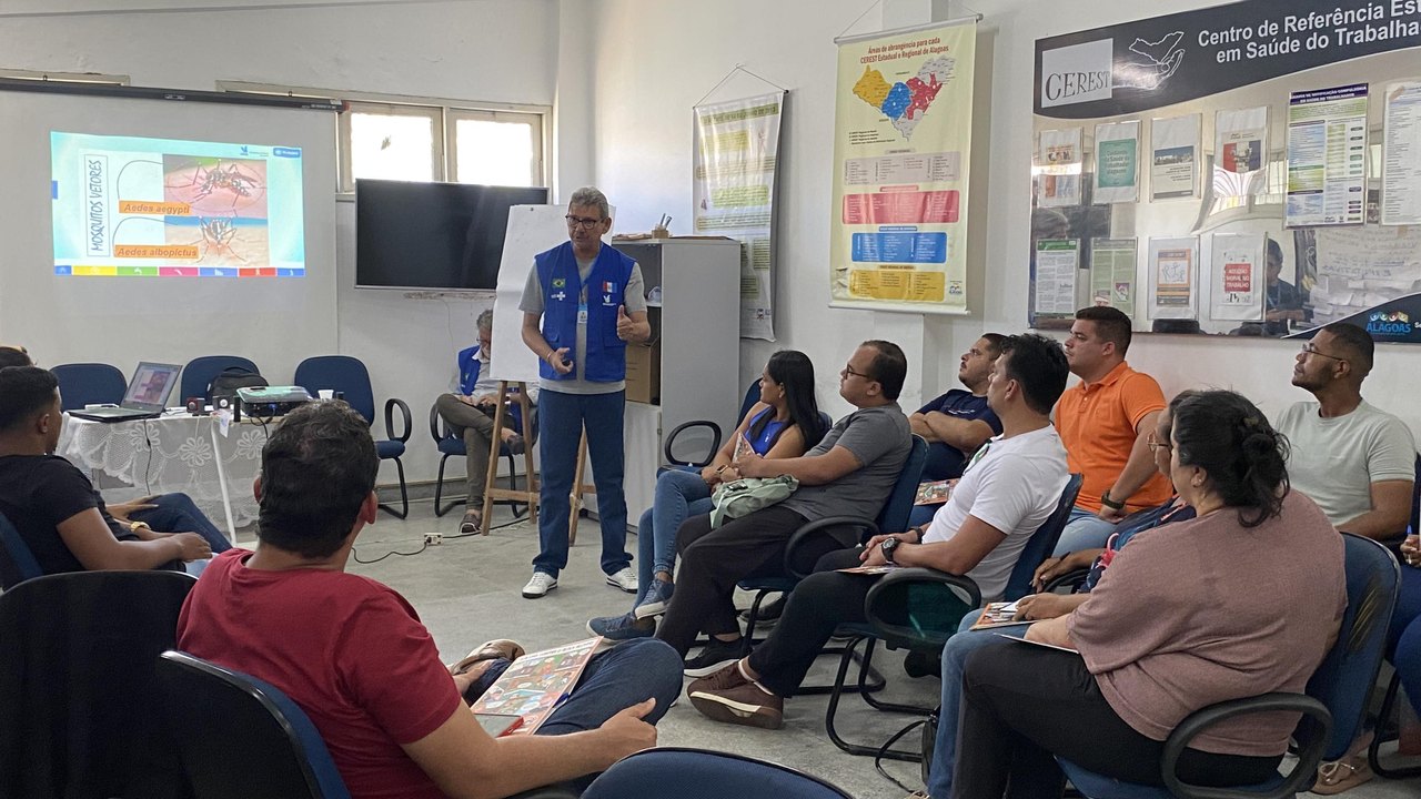 Sesau treina novos agentes de endemias municipais para o combate às arboviroses