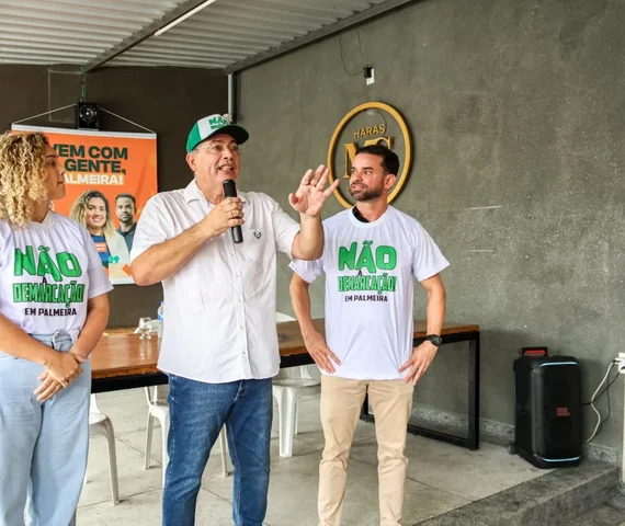 Pré-candidatos declaram apoio aos pequenos agricultores de Palmeira dos Índios
