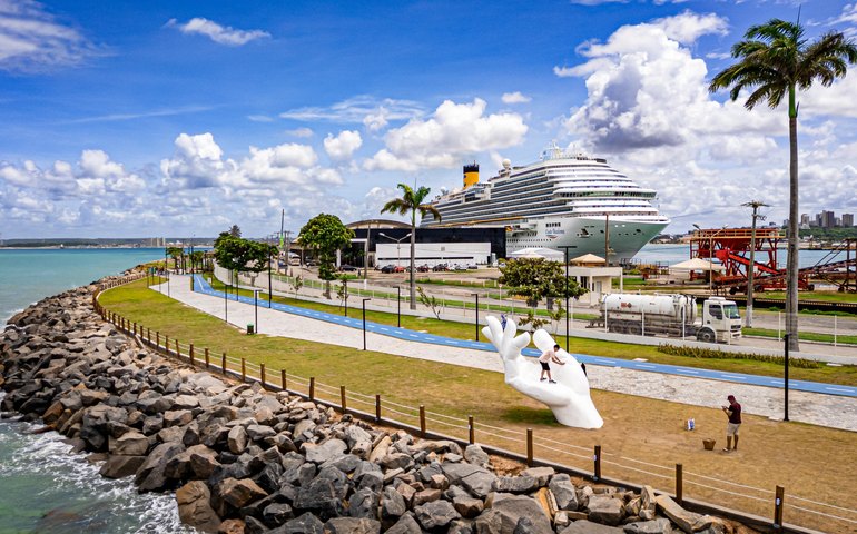 Maceió encerra maior temporada de cruzeiros da história com 35 escalas e impacto de cerca de R$ 100 milhões