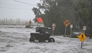 furacao-idalia-florida-eua-afp-31082023080747635 / Foto: Foto: Chandan Khanna
