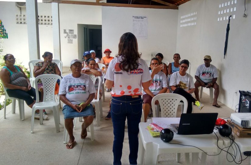 Hemoal Coruripe realiza palestra sobre a doação de sangue e medula