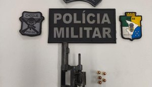Apreensão de arma  / Foto: PMSE