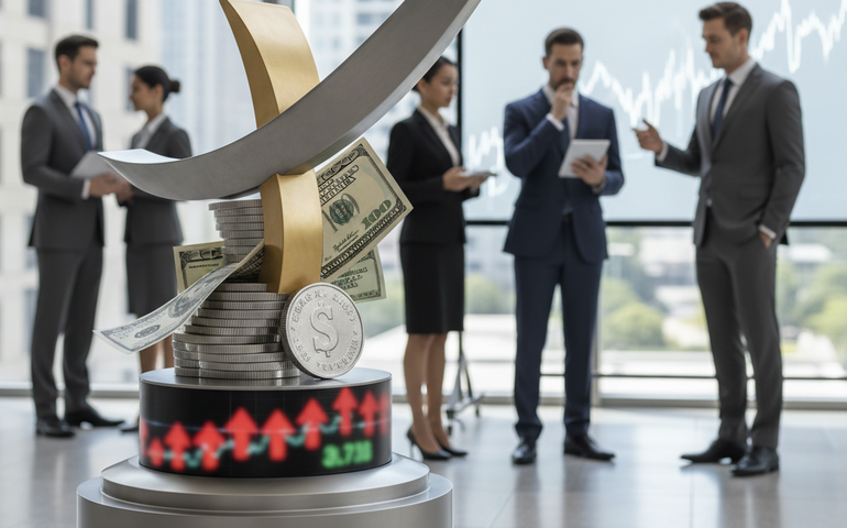 Com mercado cauteloso, dólar absorve leilões do BC e mantém sinal de alta