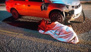 Ciclista morre após ser atingido por carro em Itaporanga d'Ajuda / Foto: Foto: BPRv/SE
