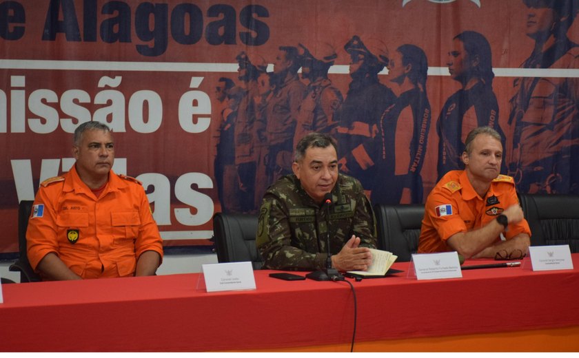 Visita técnica fortalece integração entre Exército e Corpo de Bombeiros Militar de Alagoas