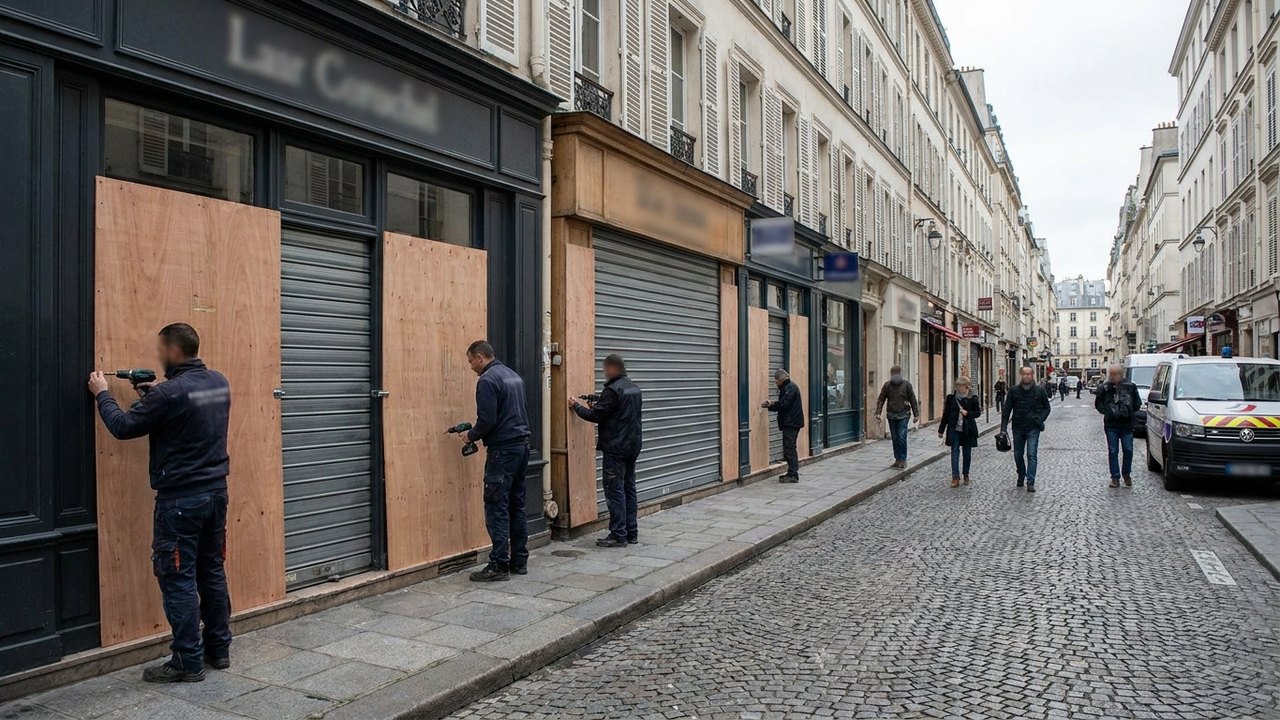 Comércio reforça proteção em Paris antes de novos protestos estudantis na França