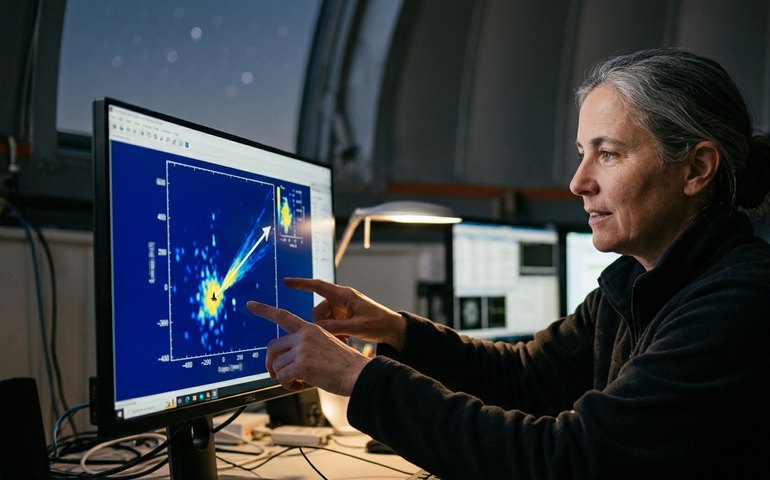 Astrônomos detectam pela primeira vez estrela de hipervelocidade ejetada do centro galáctico