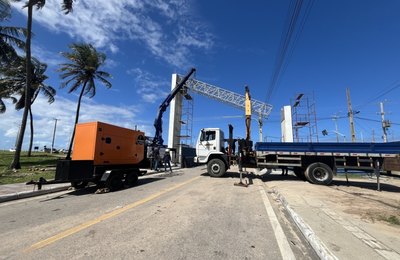 Com 90% das obras concluídas, novo Pórtico do Filé resgata memória afetiva e valoriza identidade cultural do Pontal da Barra