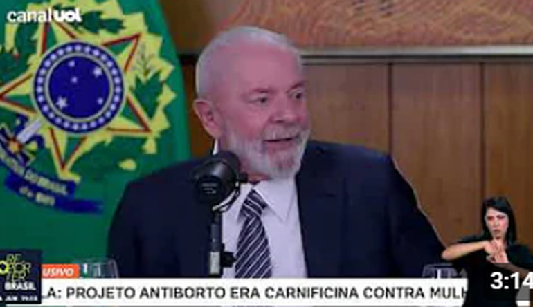 Entrevista: presidente Lula fala sobre maconha e gastos públicos