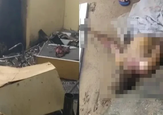 Paciente psiquiátrico ateia fogo em residência e morre carbonizado em Arapiraca