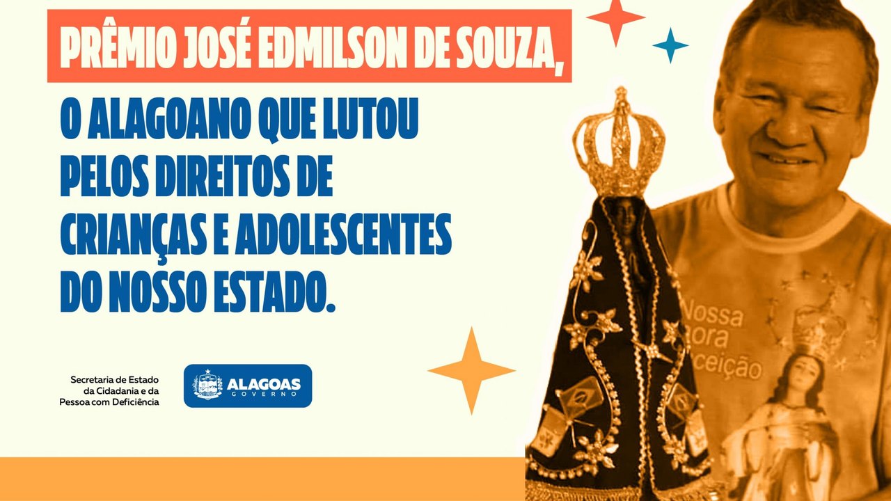 Secretaria de Estado da Cidadania lança Prêmio Estadual Professor José Edmilson de Souza